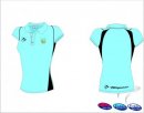 Lincolnshire Hockey Umpires Style Women's Blue Grey Polo Shirt